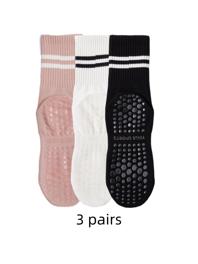 Medias Para Pilates Y Yoga - 3 pares de calcetines de yoga,