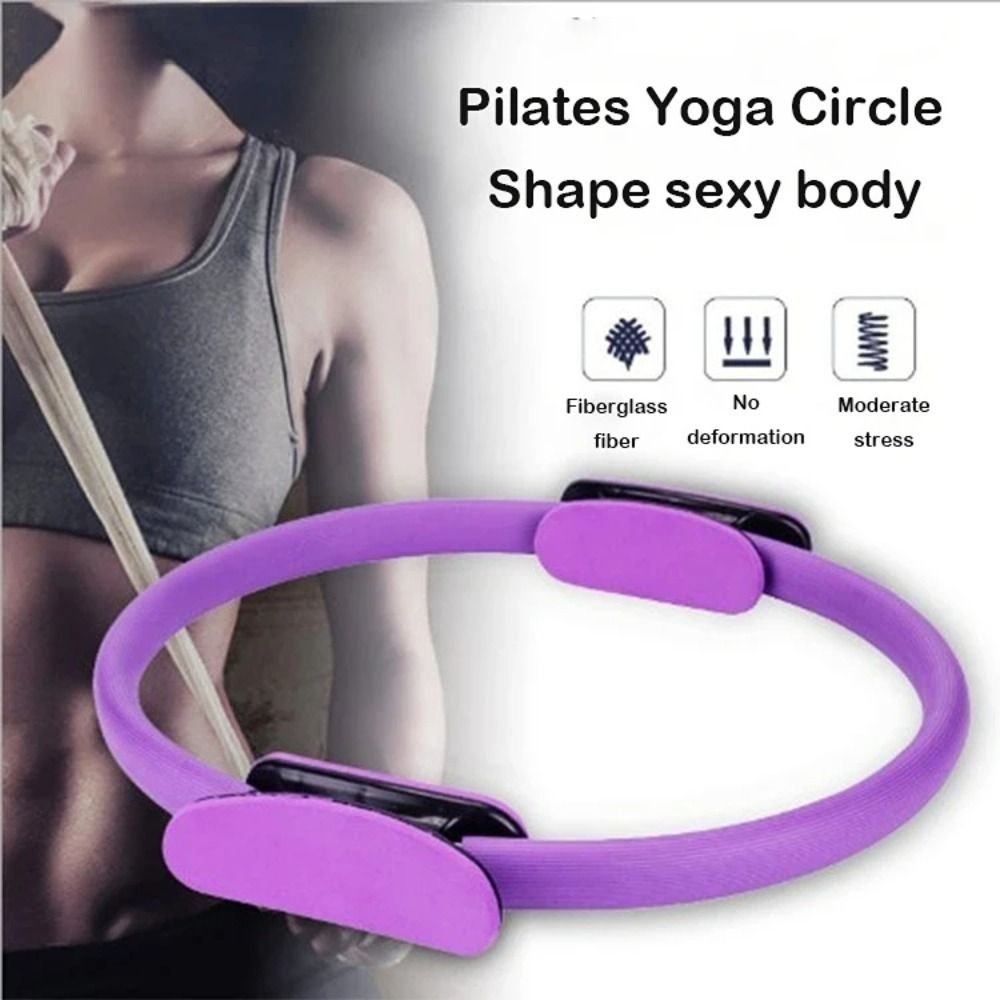 Pilates Yoga Resistance Ring - Anillo de Yoga y Pilates Multifuncional,