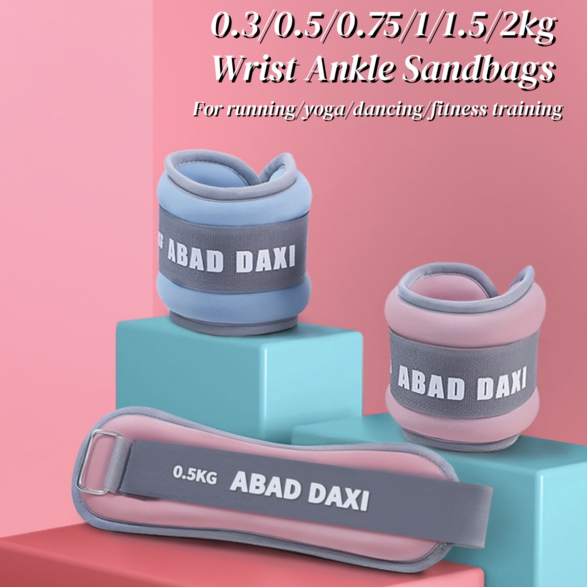 Yoga Sandbag Weight - Bolsas de arena para muñeca y