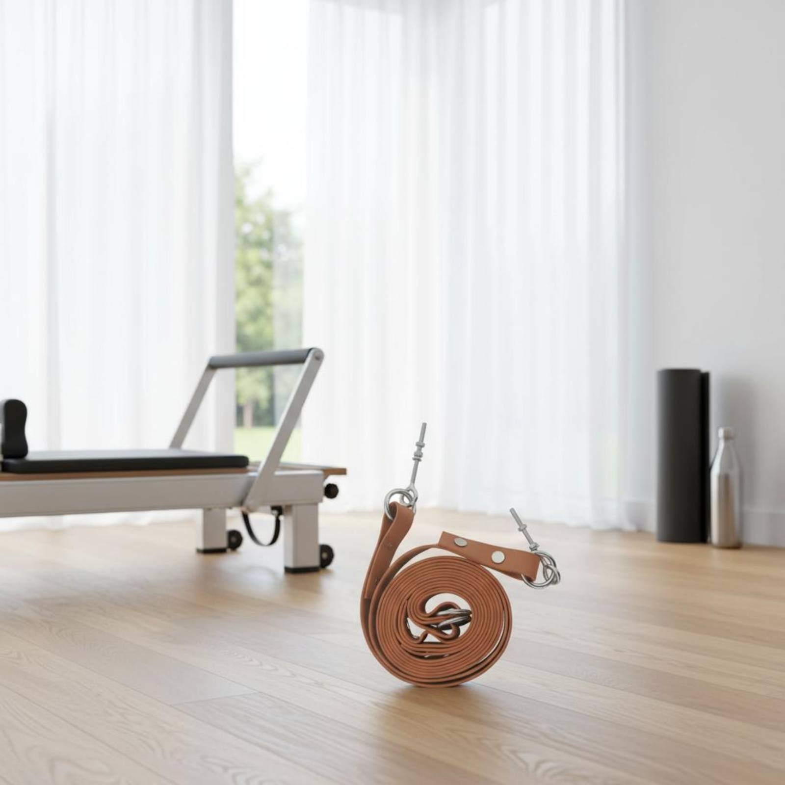 Pilates & Yoga Vida - Correa Doble para Reformer, Correa Doble