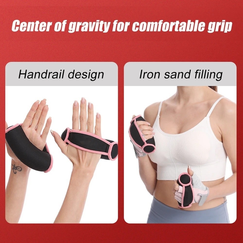 1 Par de Pesas de Mano de Dise - Yoga Sandbag Weight reseña y precio