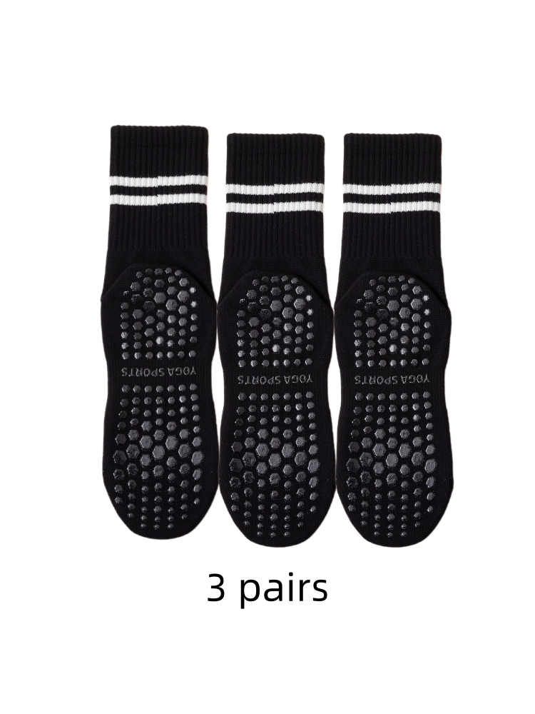 3 pares de calcetines de yoga, - Medias Para Pilates Y Yoga reseña y precio
