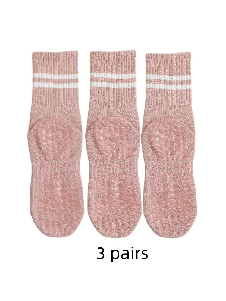 3 pares de calcetines de yoga, - Medias Para Pilates Y Yoga reseña y precio