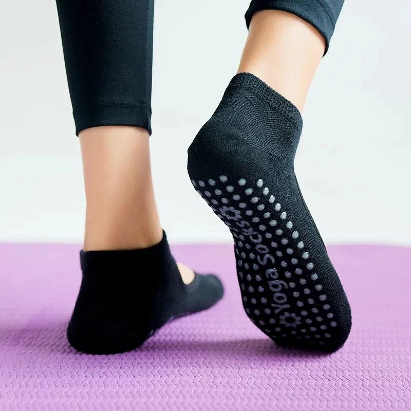 Calcetines de Yoga de alta cal - Medias Para Pilates Y Yoga reseña y precio