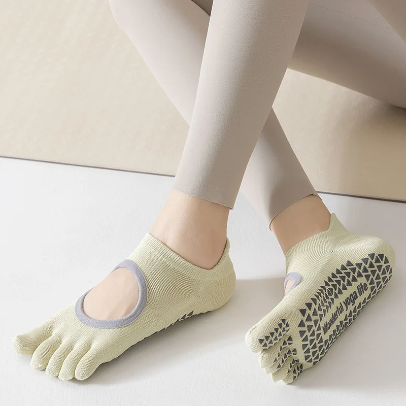 Calcetines de Yoga de Cinco De - Medias Para Pilates Y Yoga reseña y precio