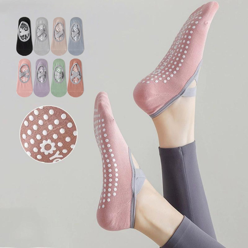 Calcetines de Yoga con parte i - Medias Para Pilates Y Yoga reseña y precio