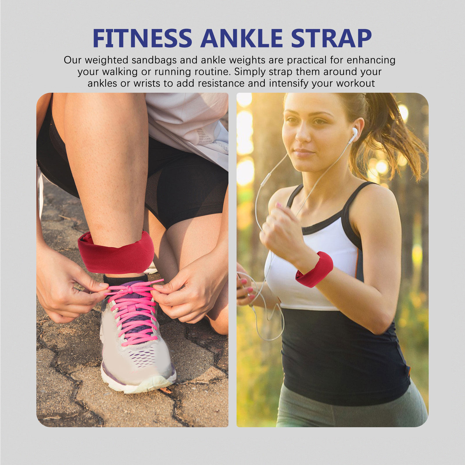 Pesas Ajustables para Tobillos - Yoga Sandbag Weight reseña y precio