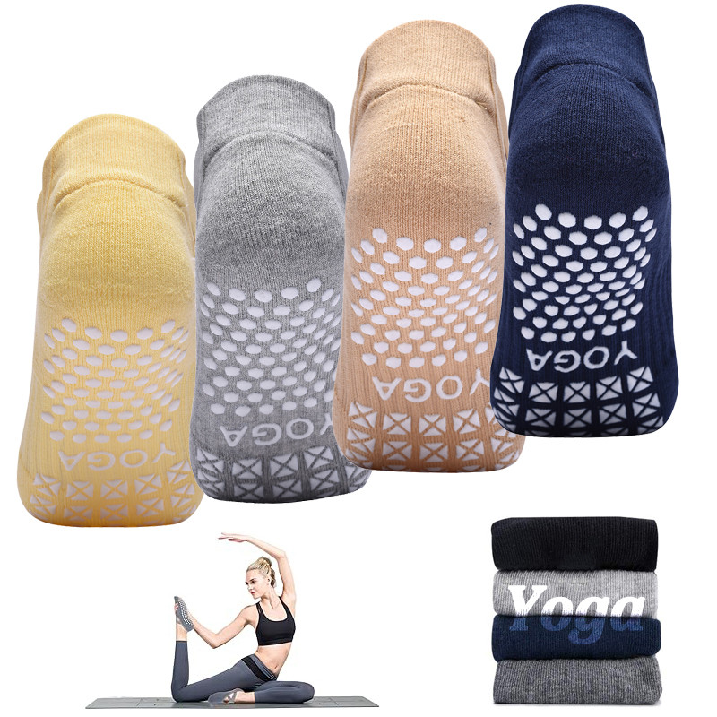 Calcetines de yoga antidesliza - Medias Para Pilates Y Yoga reseña y precio