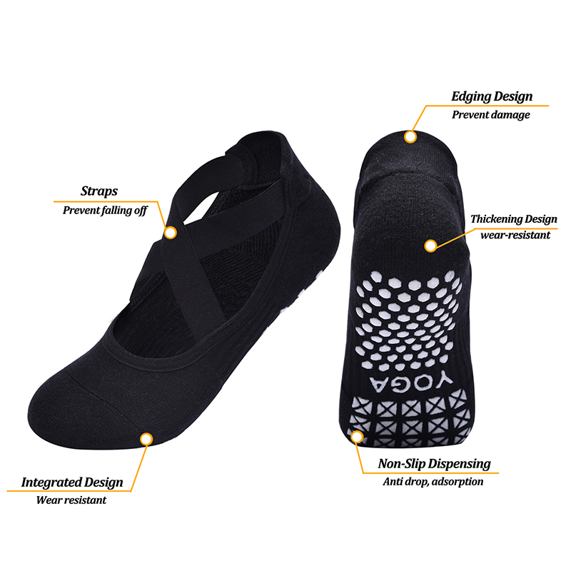 Calcetines de yoga antidesliza - Medias Para Pilates Y Yoga reseña y precio