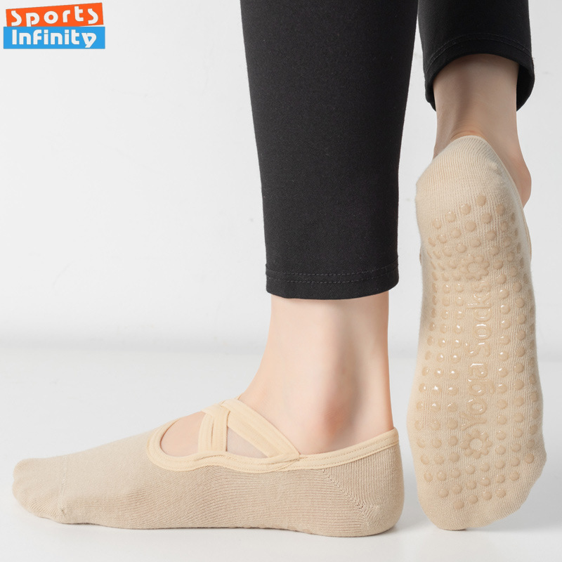 Calcetines de Yoga con espalda - Medias Para Pilates Y Yoga reseña y precio