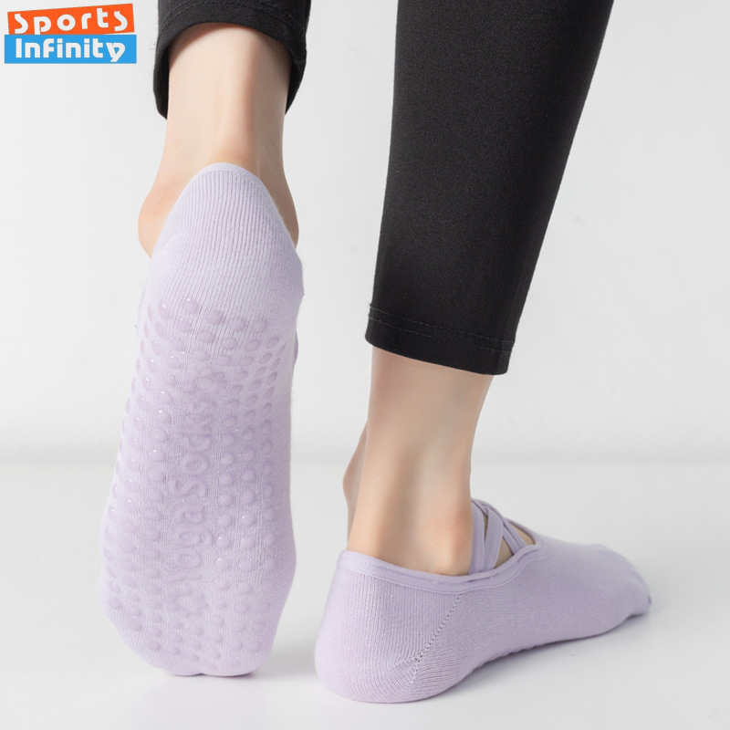 Calcetines de Yoga con espalda - Medias Para Pilates Y Yoga reseña y precio