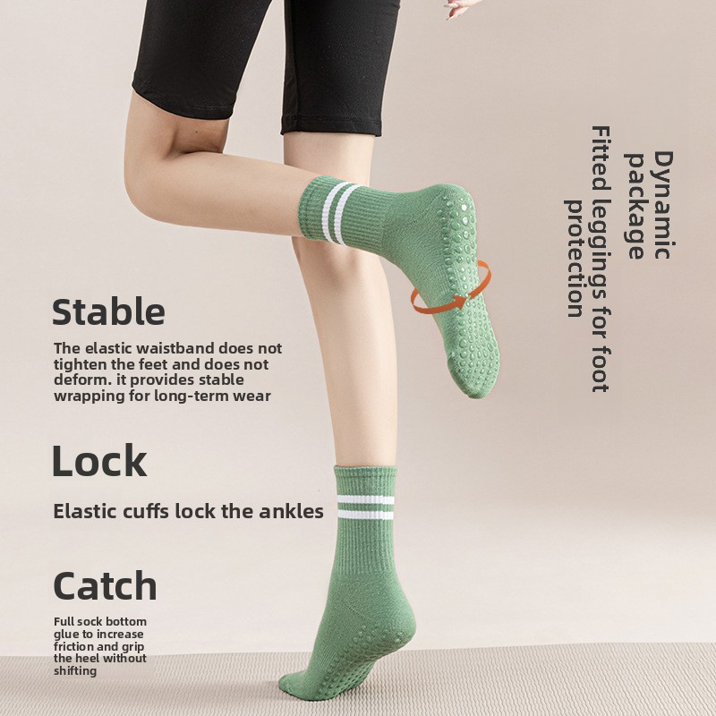 Calcetines de media pantorrill - Medias Para Pilates Y Yoga reseña y precio