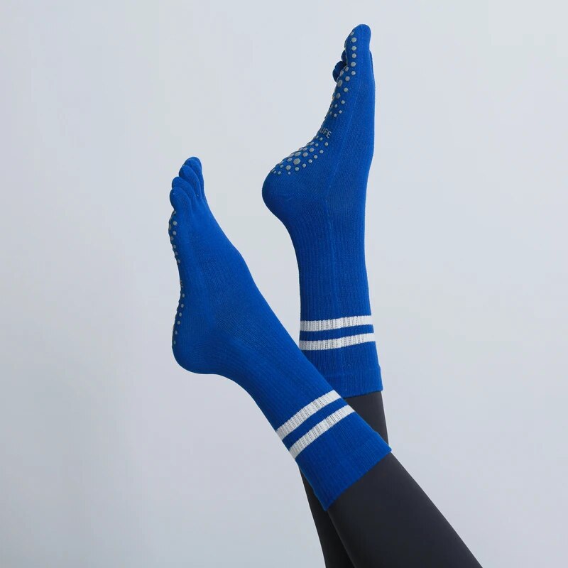 Calcetines de Yoga transpirabl - Medias Para Pilates Y Yoga reseña y precio
