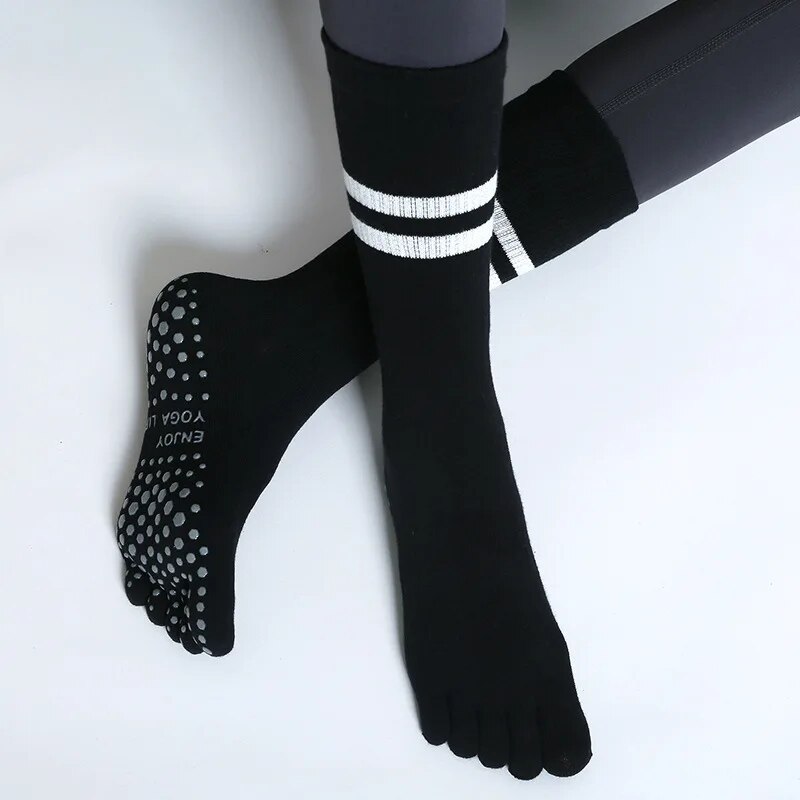 Calcetines de Yoga transpirabl - Medias Para Pilates Y Yoga reseña y precio