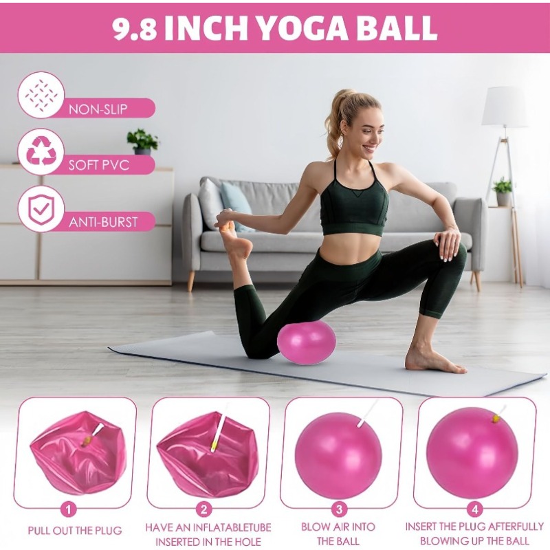 Juego combinado de 10 piezas d - Pilates Yoga Combined reseña y precio
