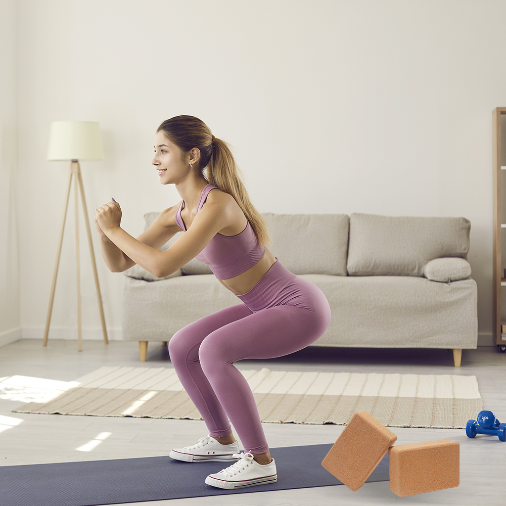 Bloque de Yoga de Corcho, 1 Pi - Pilates X Yoga reseña y precio