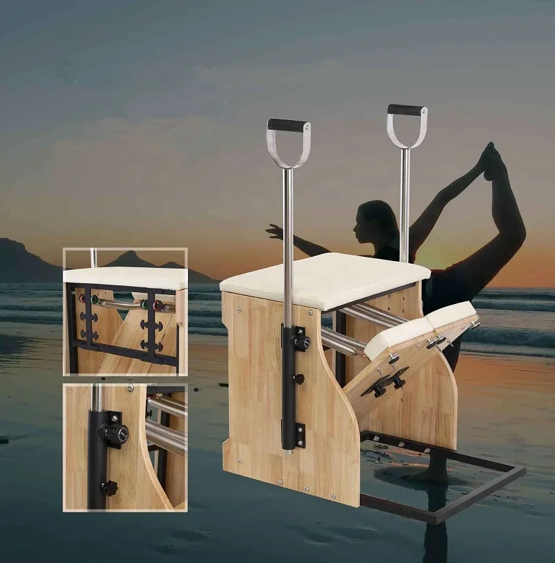 Silla combinada de pilates con - Pilates Yoga Combined reseña y precio