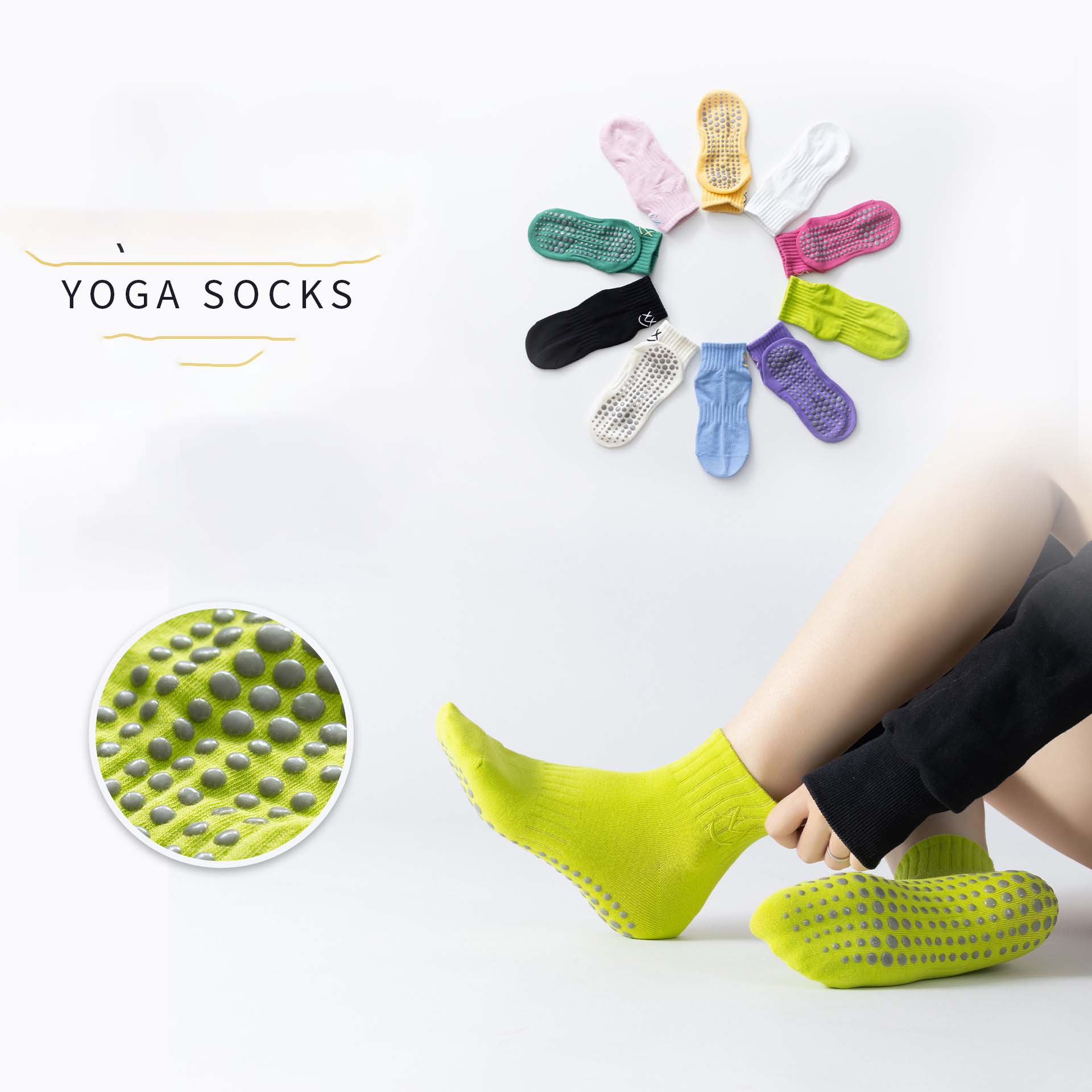 Calcetines de Yoga para ejerci - Pilates Yoga Combined reseña y precio